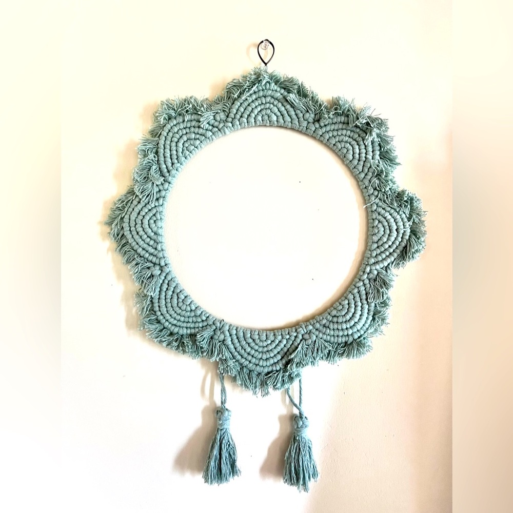 Macrame Decor - Teal